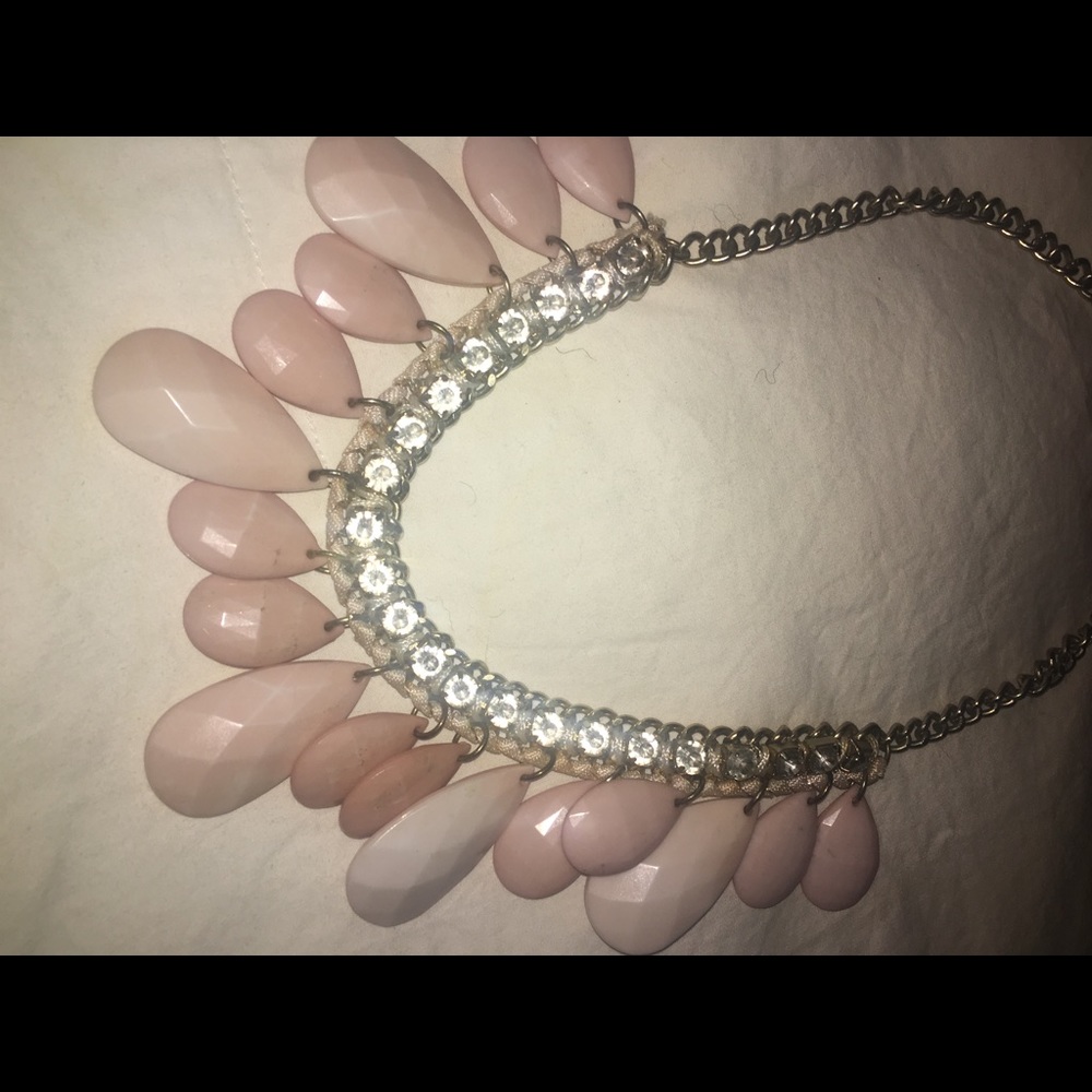 Light Pink Statement Necklaces - image 3